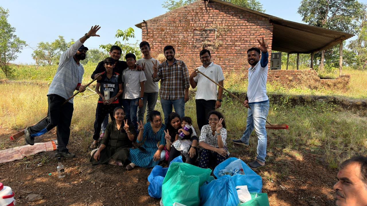 Ajmal Gadh mountain cleanup — photograph 25