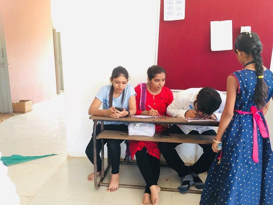 Kansariya Prathmik School education support activity — photograph 4